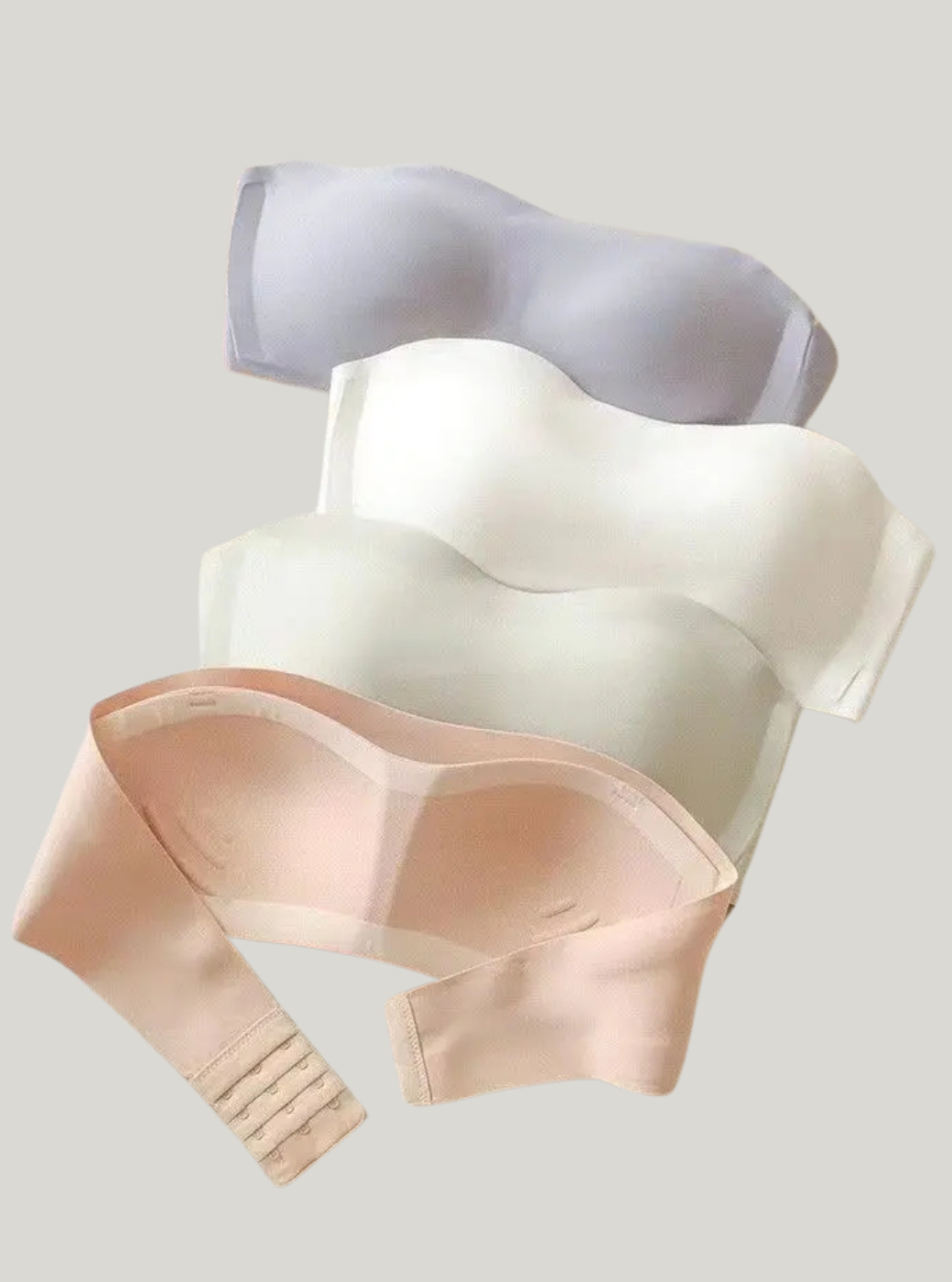 Curvekind Strapless Bandeau Bra